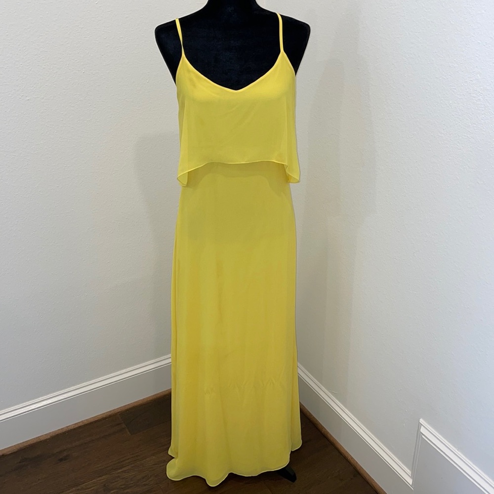 Gianni Bini Yellow Maxi Dress